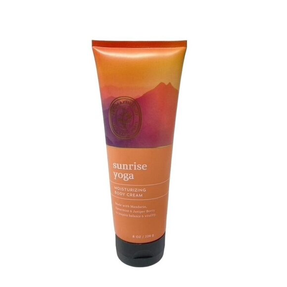Bath and Body Works Aromatherapy Sunrise Yoga Body Cream 8 oz - Picture 1 of 4